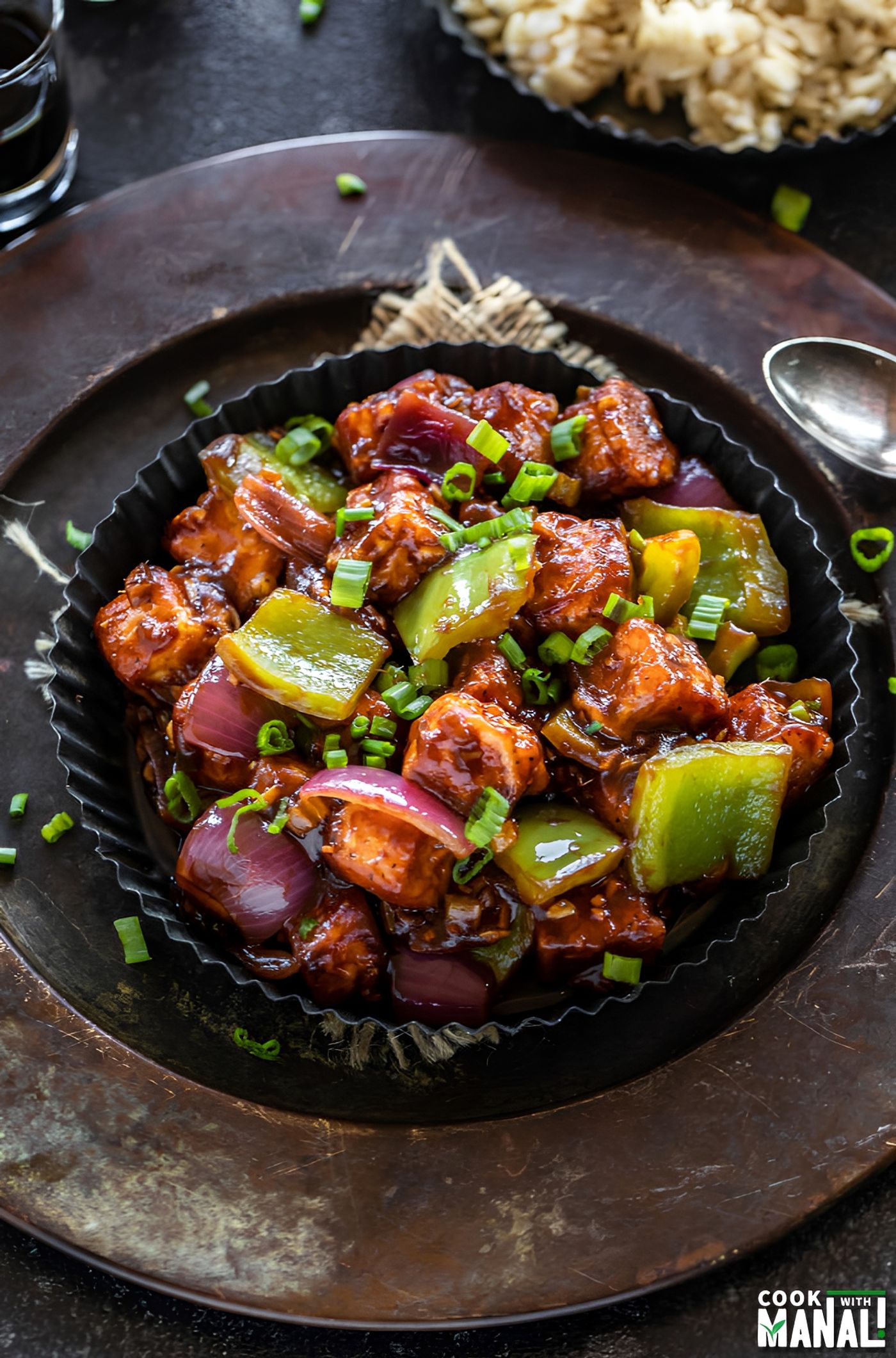 Chilli Paneer.