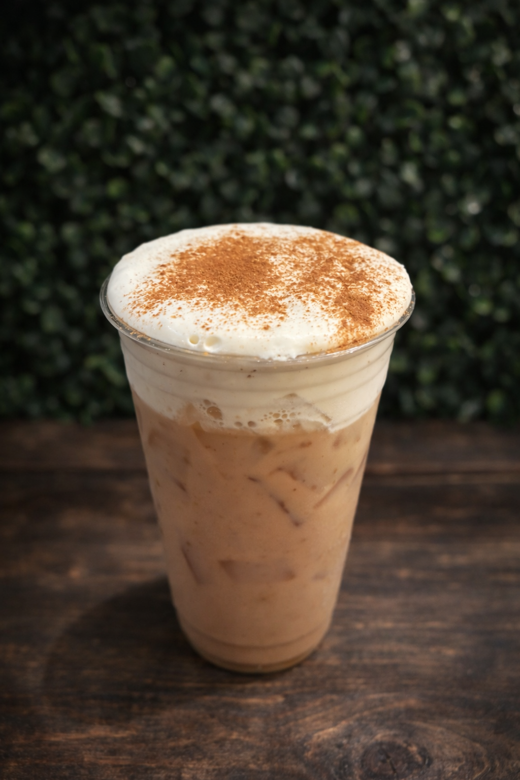 The Sticky Bun Iced Chai.