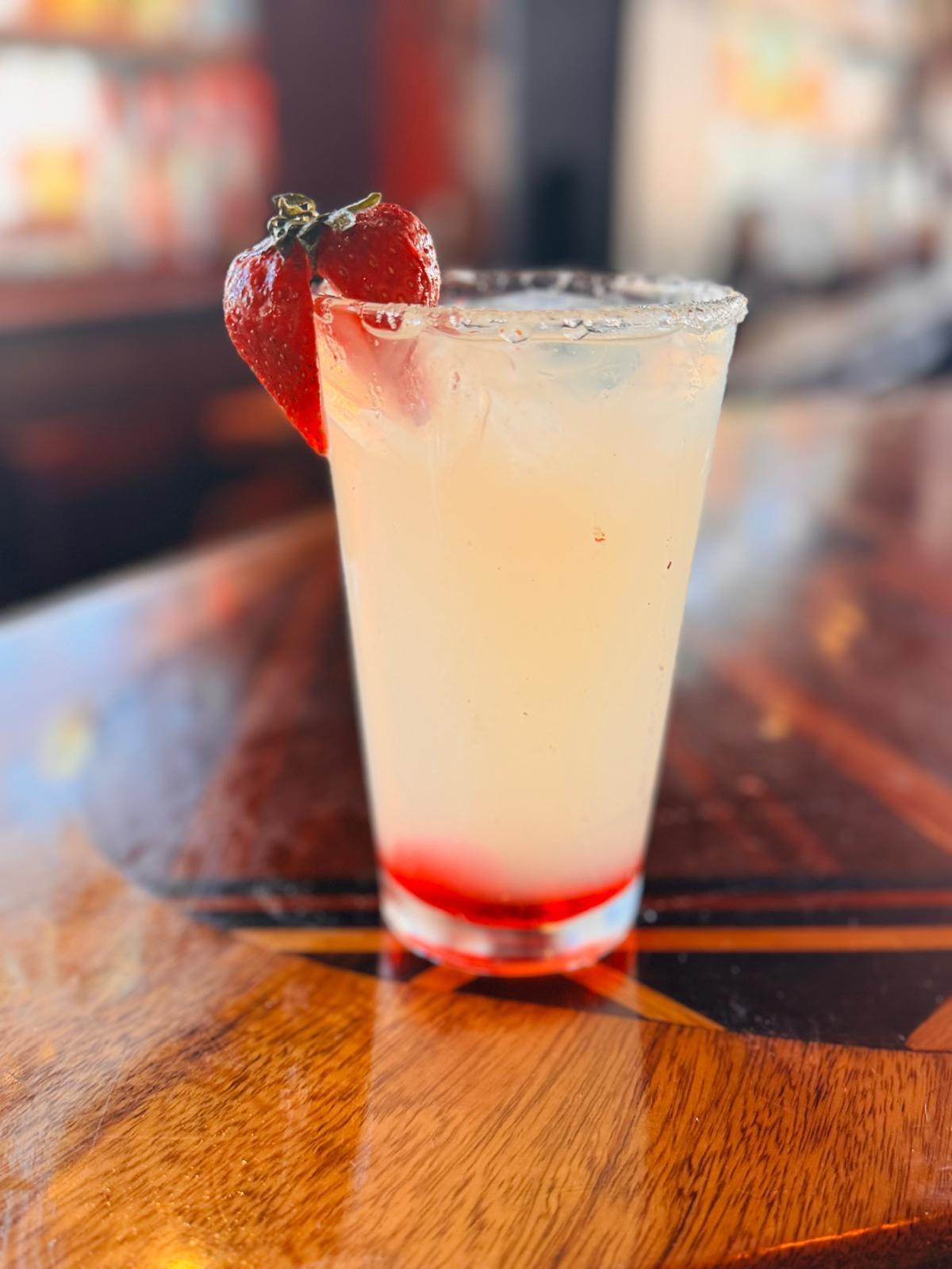Strawberry Indian Lemonade.