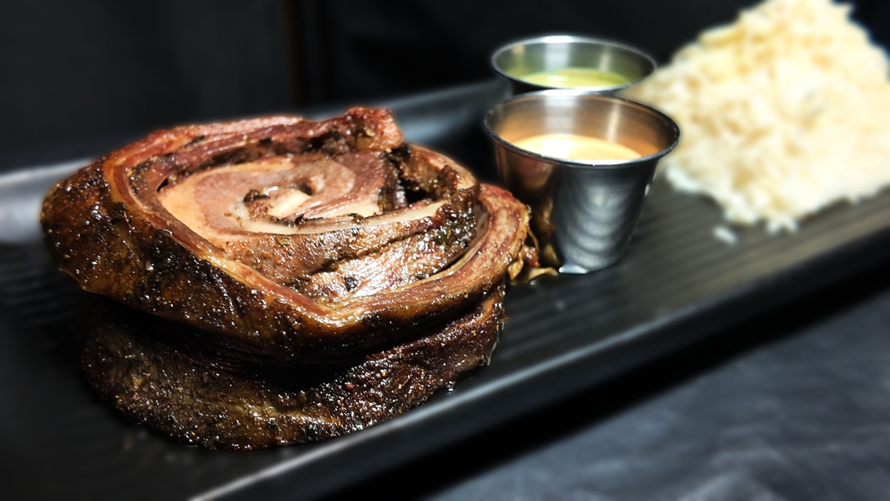 Delicious Lamb Brisket.