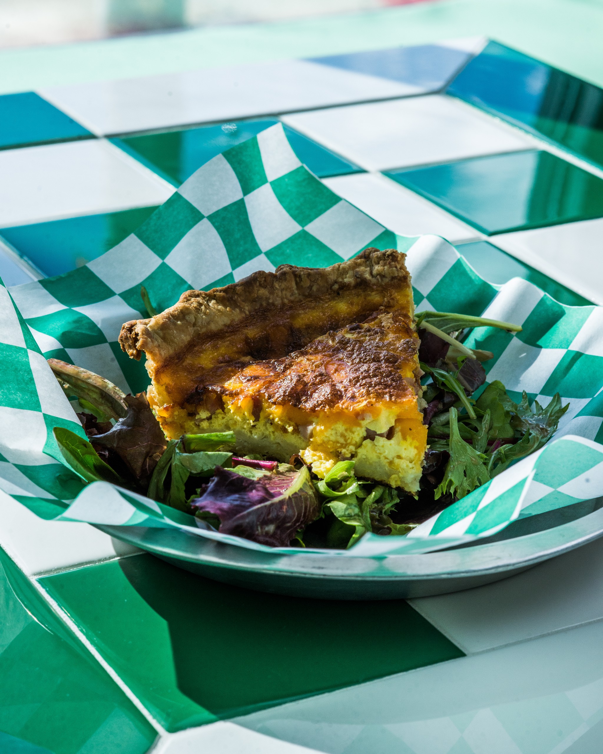 Quiche.