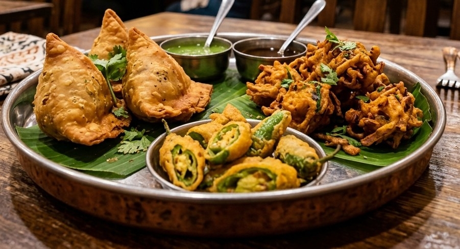 Any 2 veg Appetizer's.
