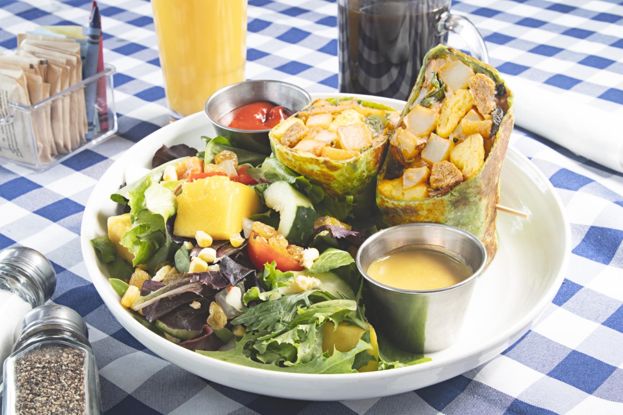 Beyond Sausage Breakfast Buritto.