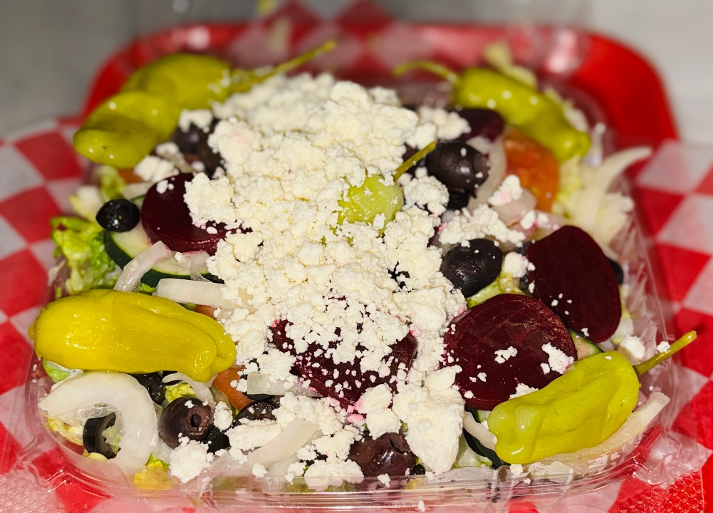 Dave's Big Greek Salad*.