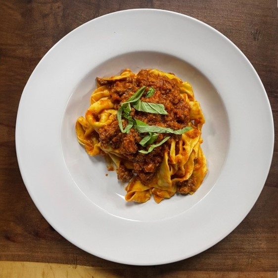 Pappardelle Alla Bolognese.