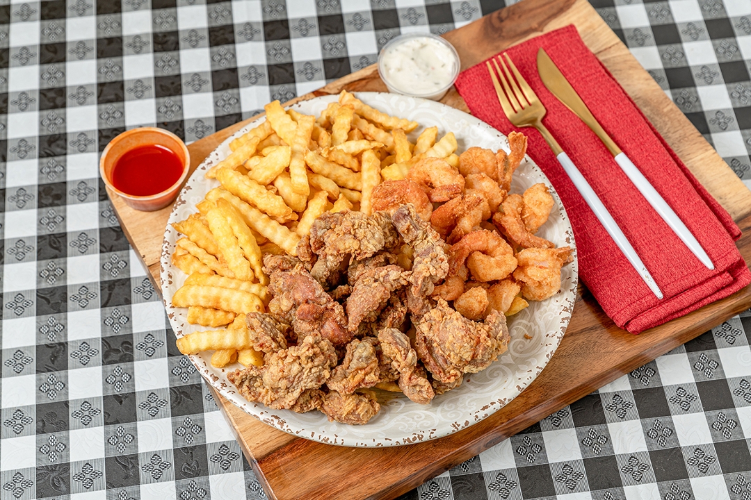12# Gizzard & Shrimp.