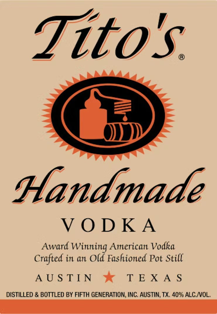 Tito's.