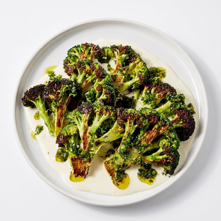Charred Broccoli.