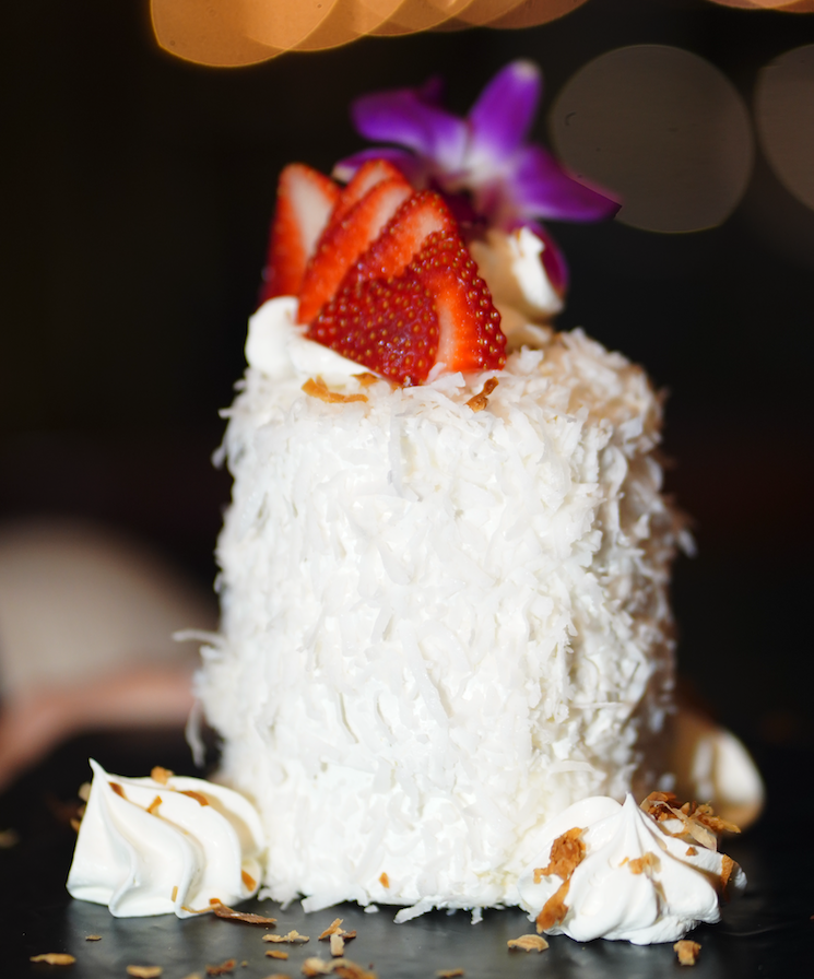 Haupia Cake.