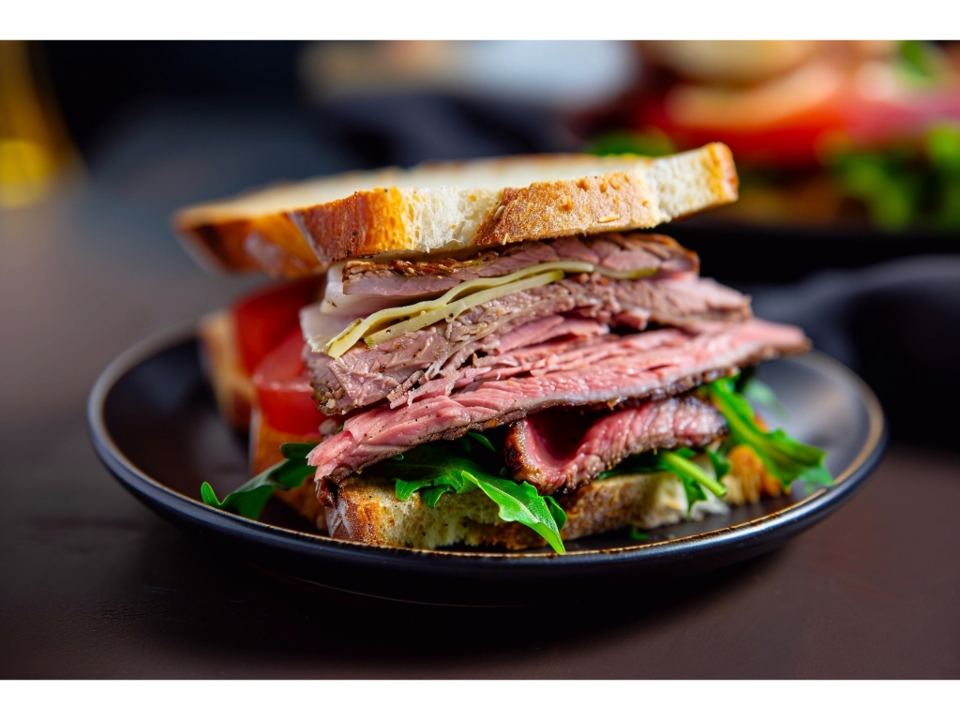 Corned Beef Sandwich.