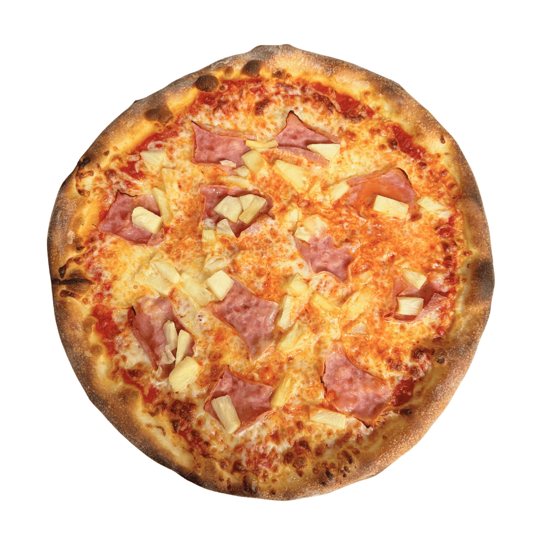 10" Hawaiian Pizza.