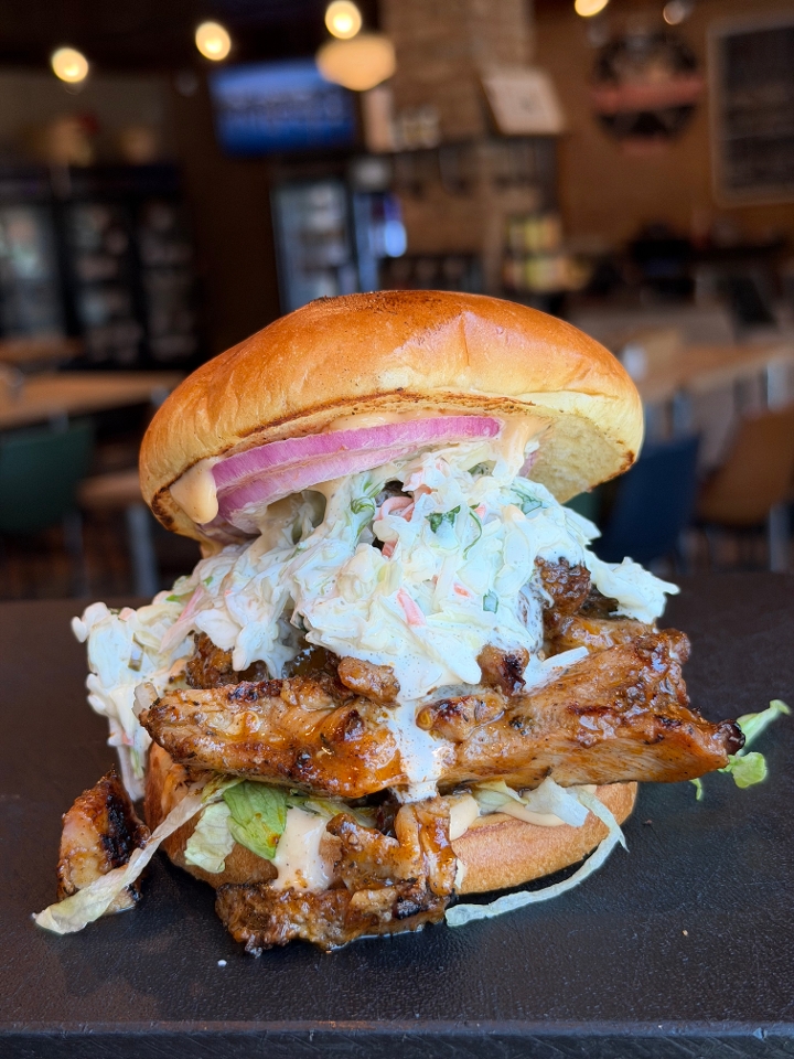 Jerk Chicken Sandwich.