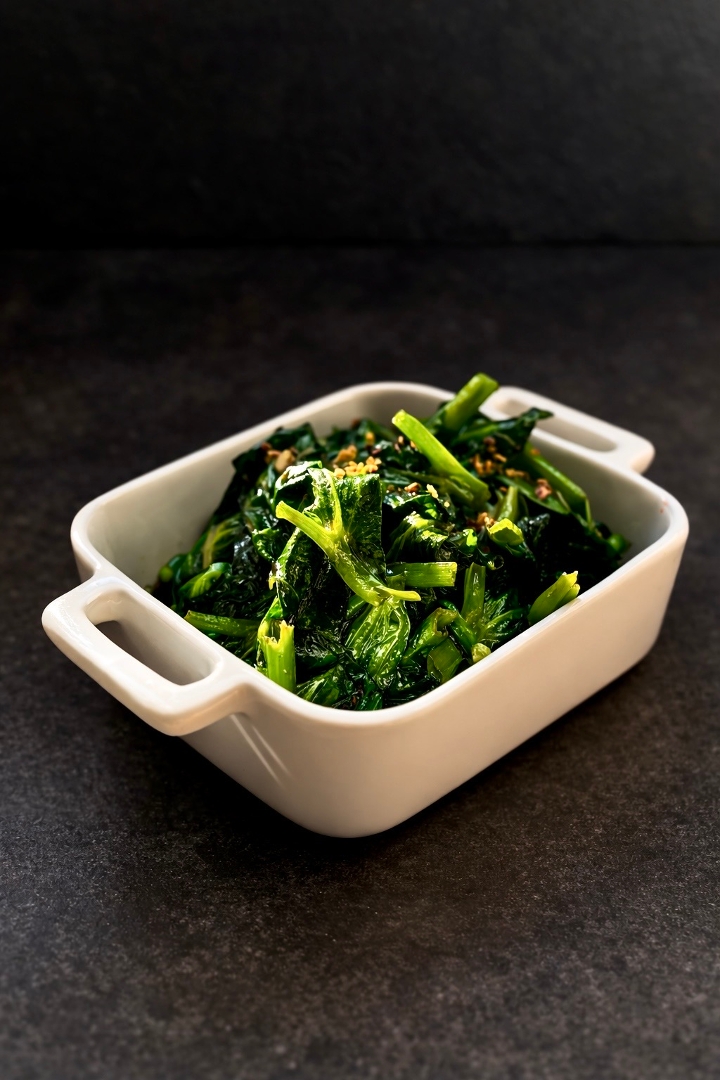 Wok Asian Greens (Baby Bok Choy).