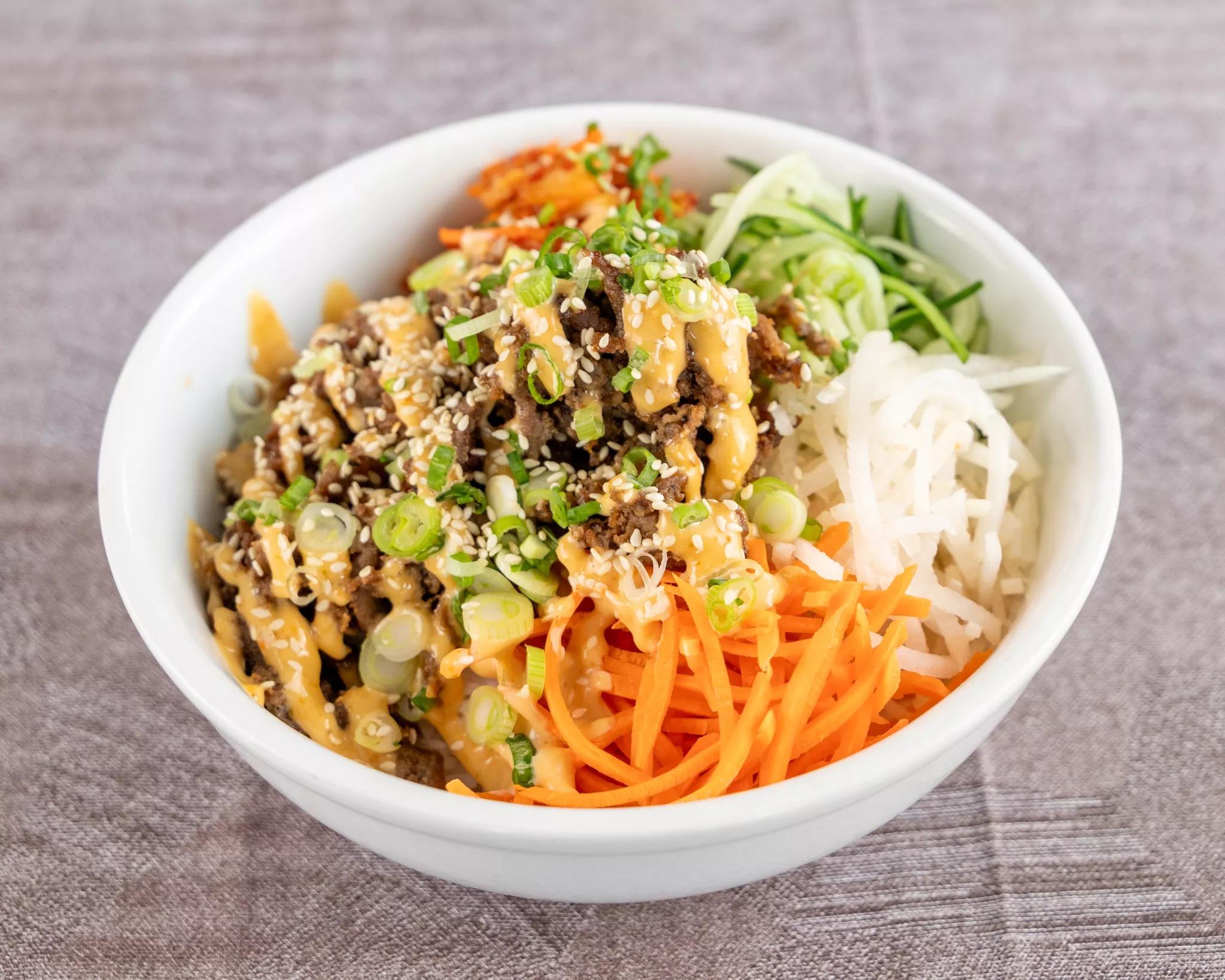 Beef Bulgogi Rice Bowl.