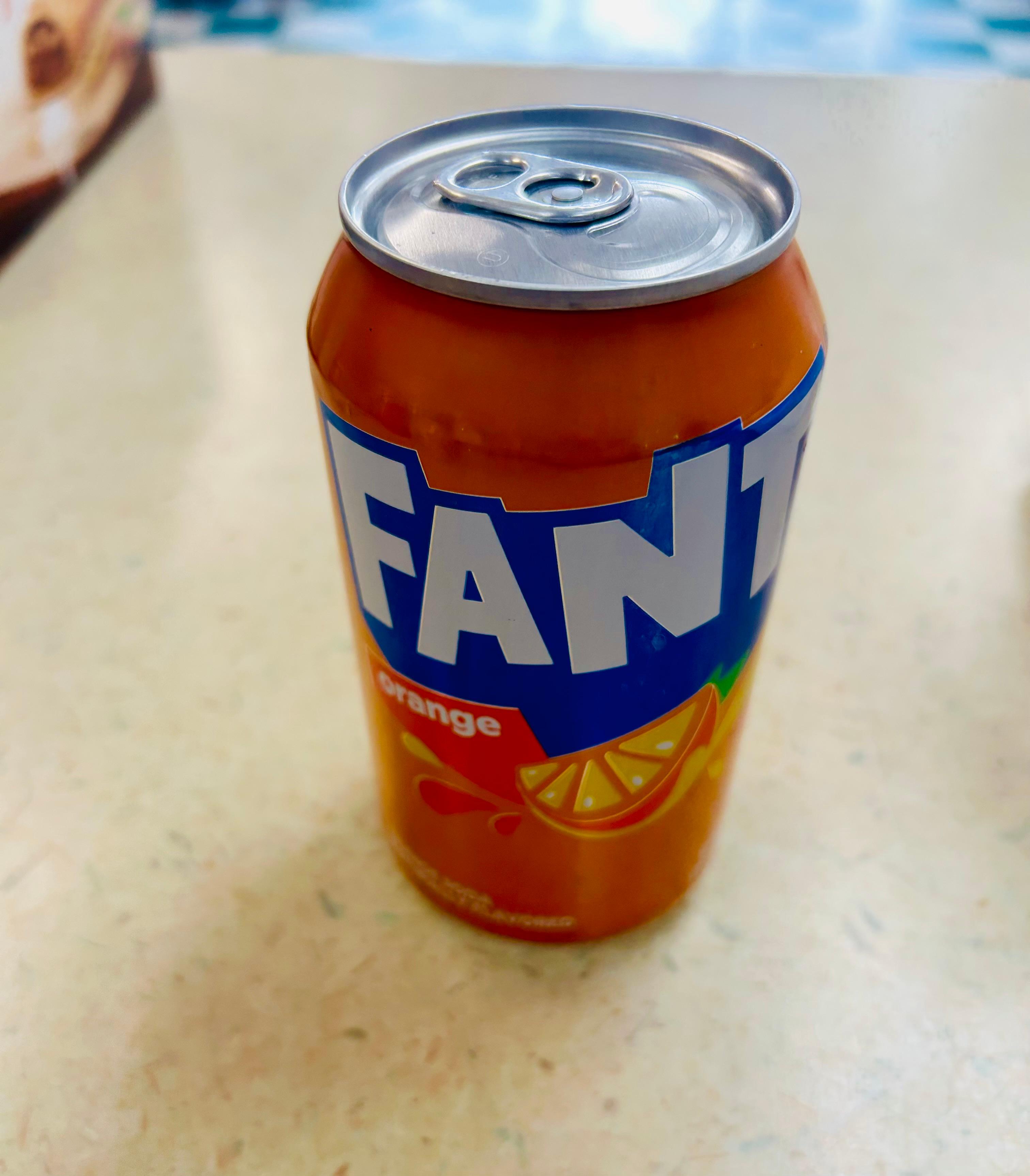 Fanta Orange.