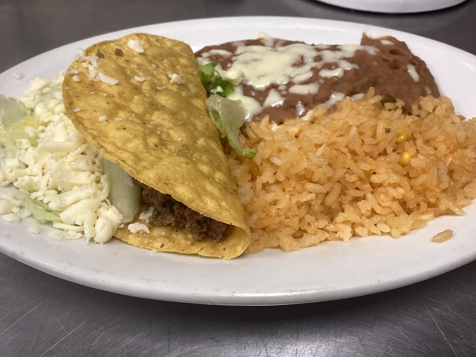 Taco Rice And Beans.