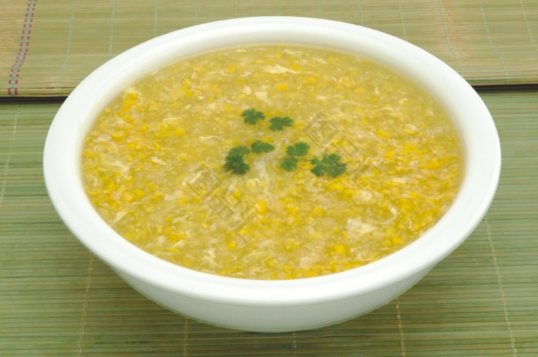 粟米鸡湯 8.Chicken Corn Soup.