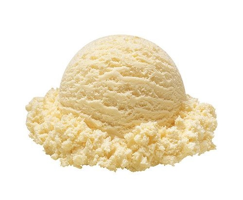 Vanilla 1 scoop.
