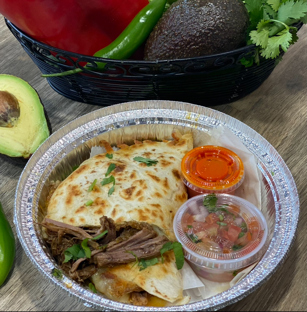 Birria Quesadilla (Shredded Beef).