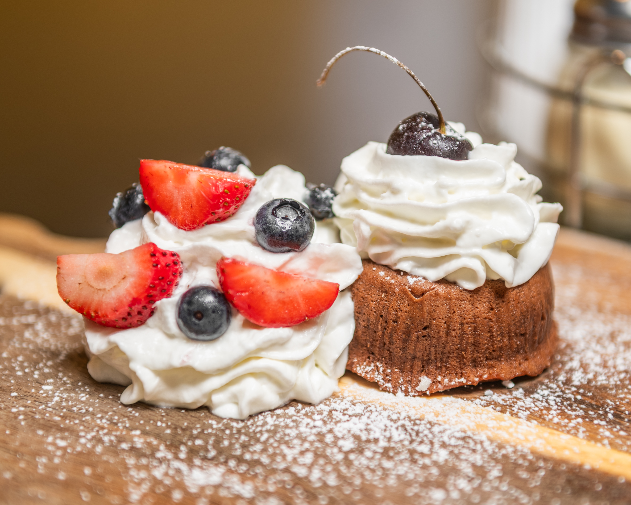 Chocolate Souffle.