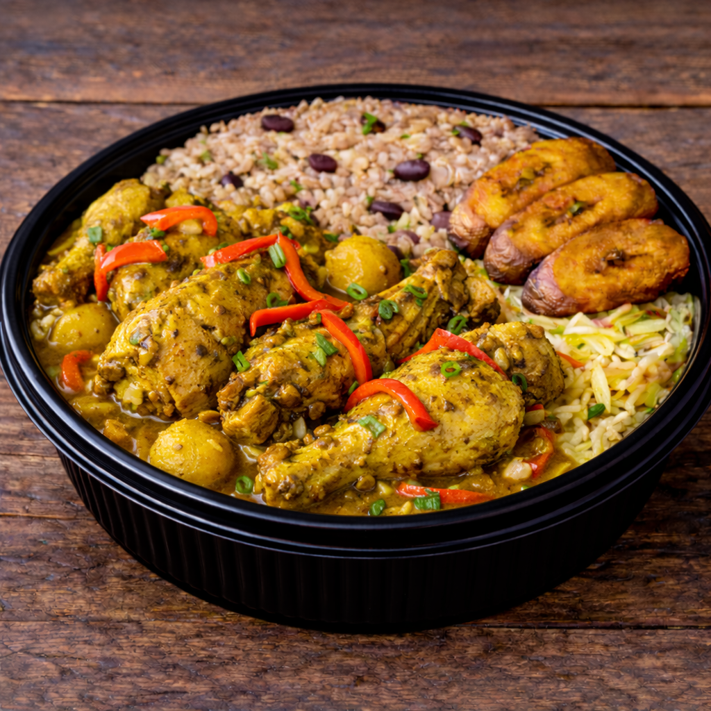 Curried Chicken.