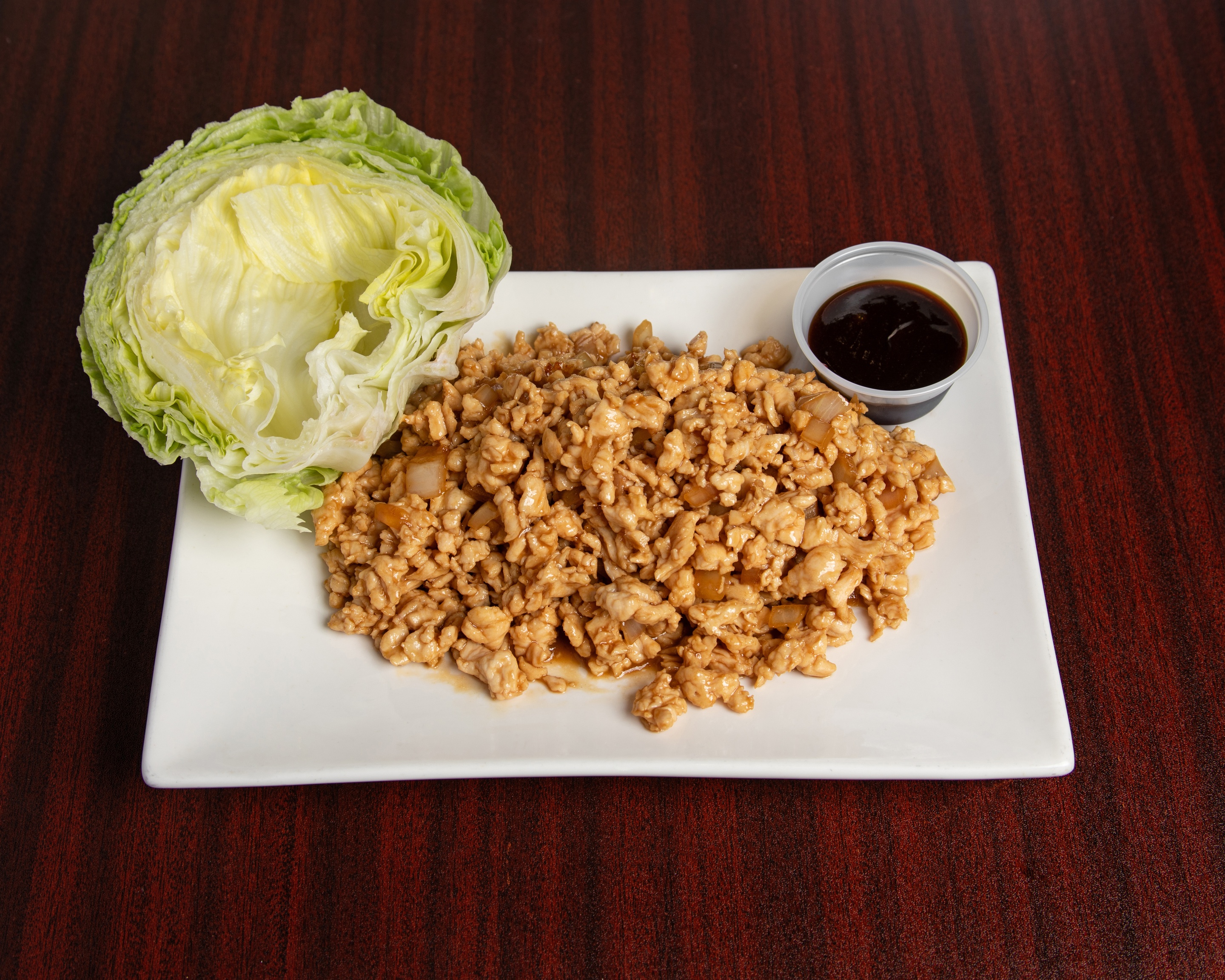 Minced Chicken in Lettuce Cup (4).