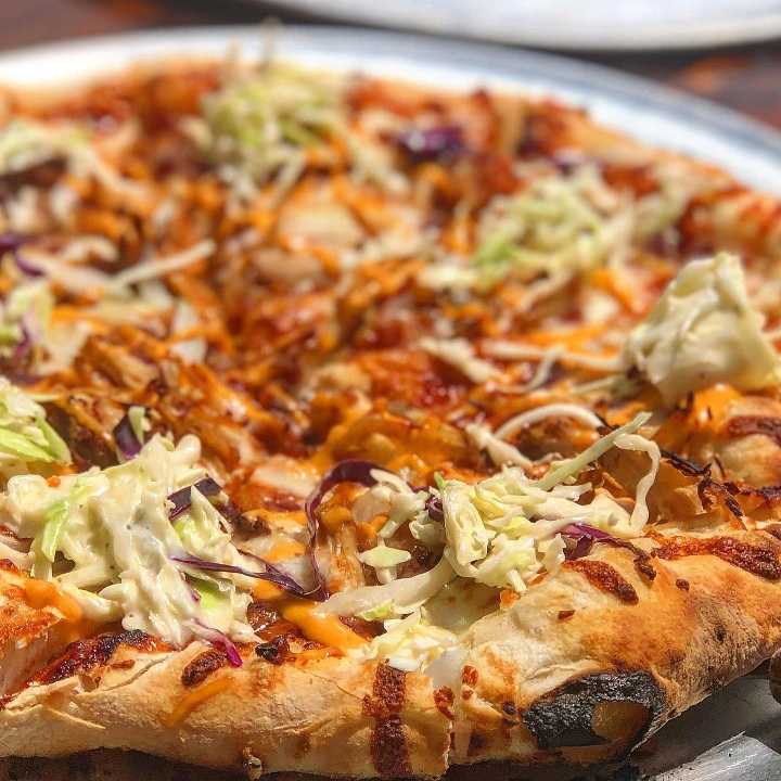 Pulled Pork Pizza.