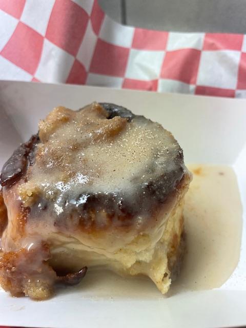 Gooey Cinnamon Roll.