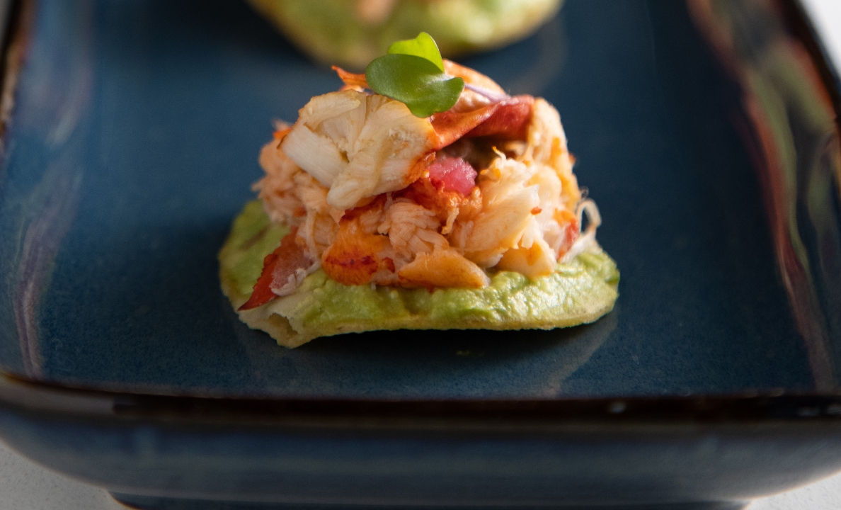 *Xtra Lobster Tostada.