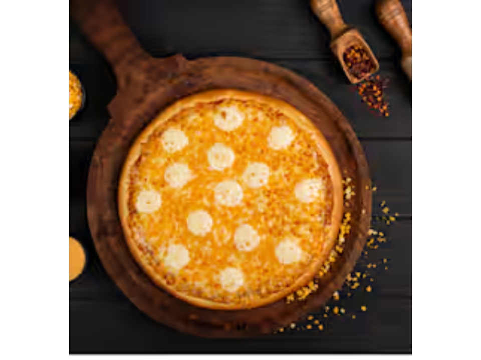 Seven Cheese Pizza 14".