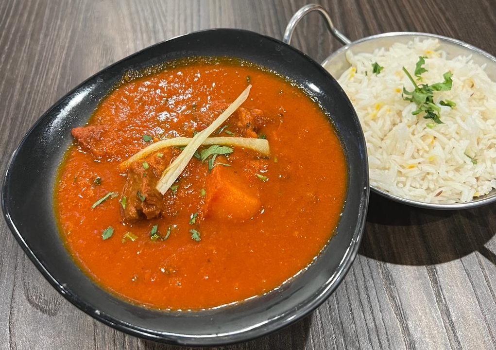 Shrimp Vindaloo.