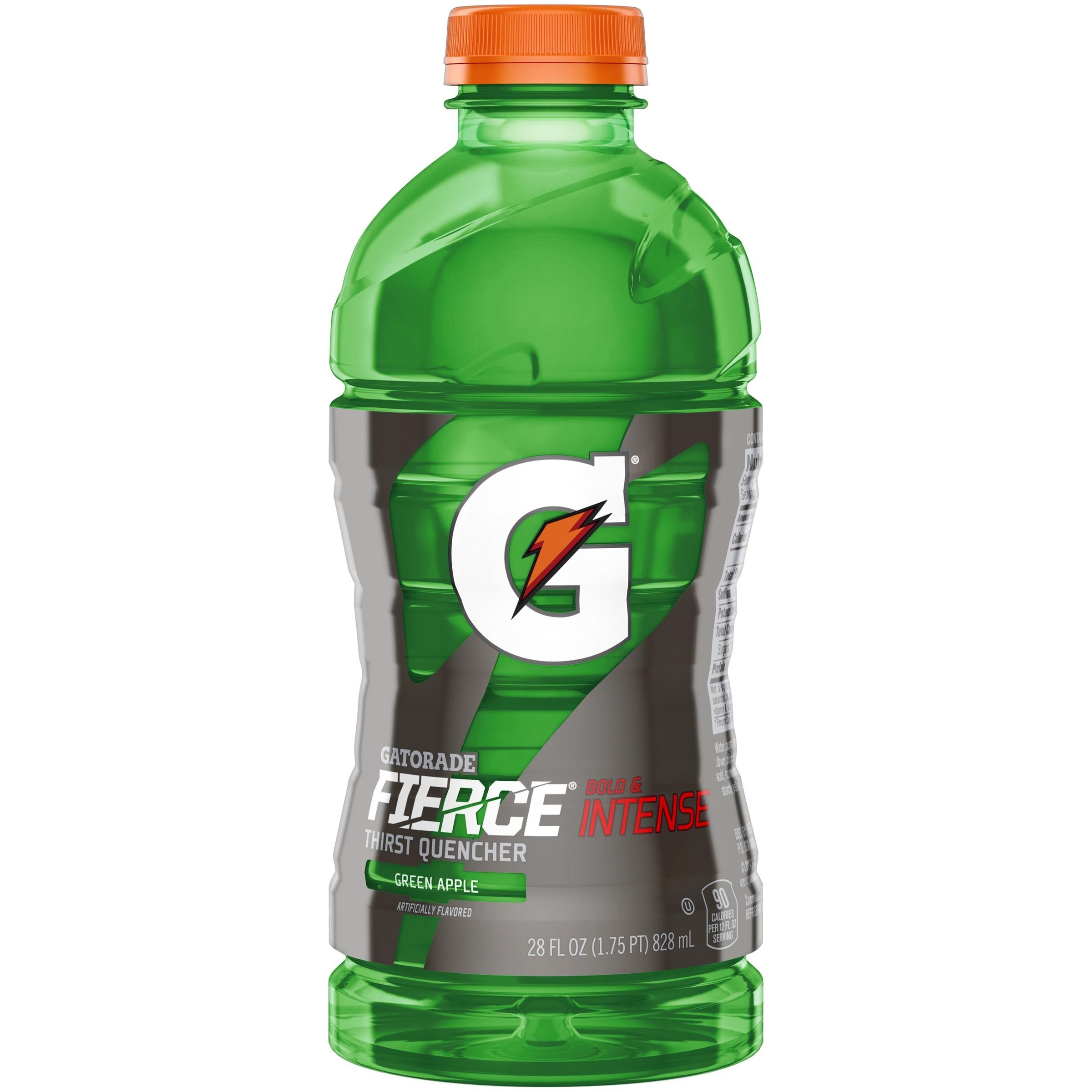 Gatorade Fierce Green Apple 28oz.