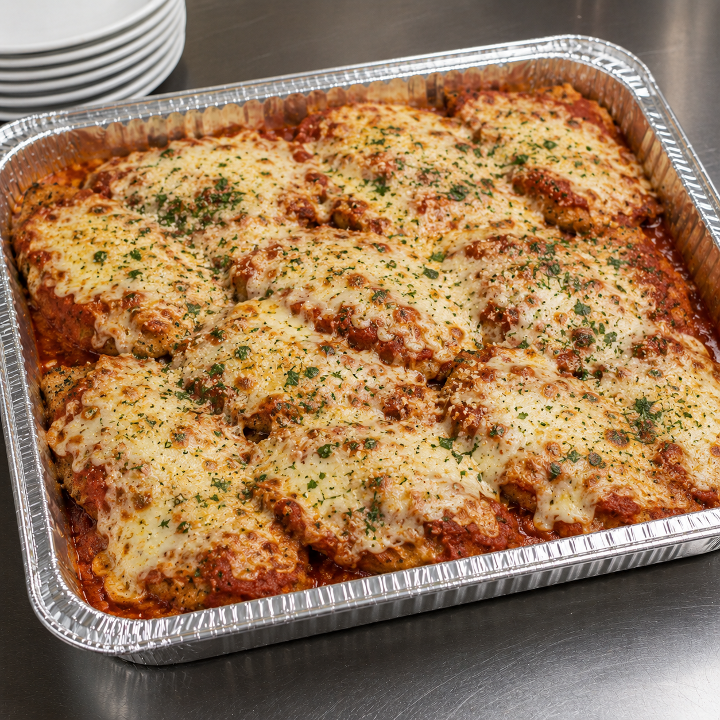 Full tray Chicken Parm (10 to 12 people).