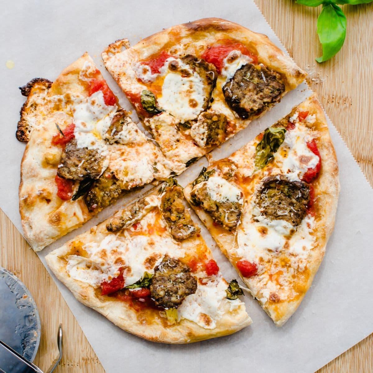 Meatball Parmesan Pie - Individual.