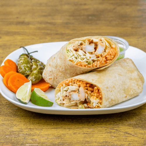 Shrimp Burrito.