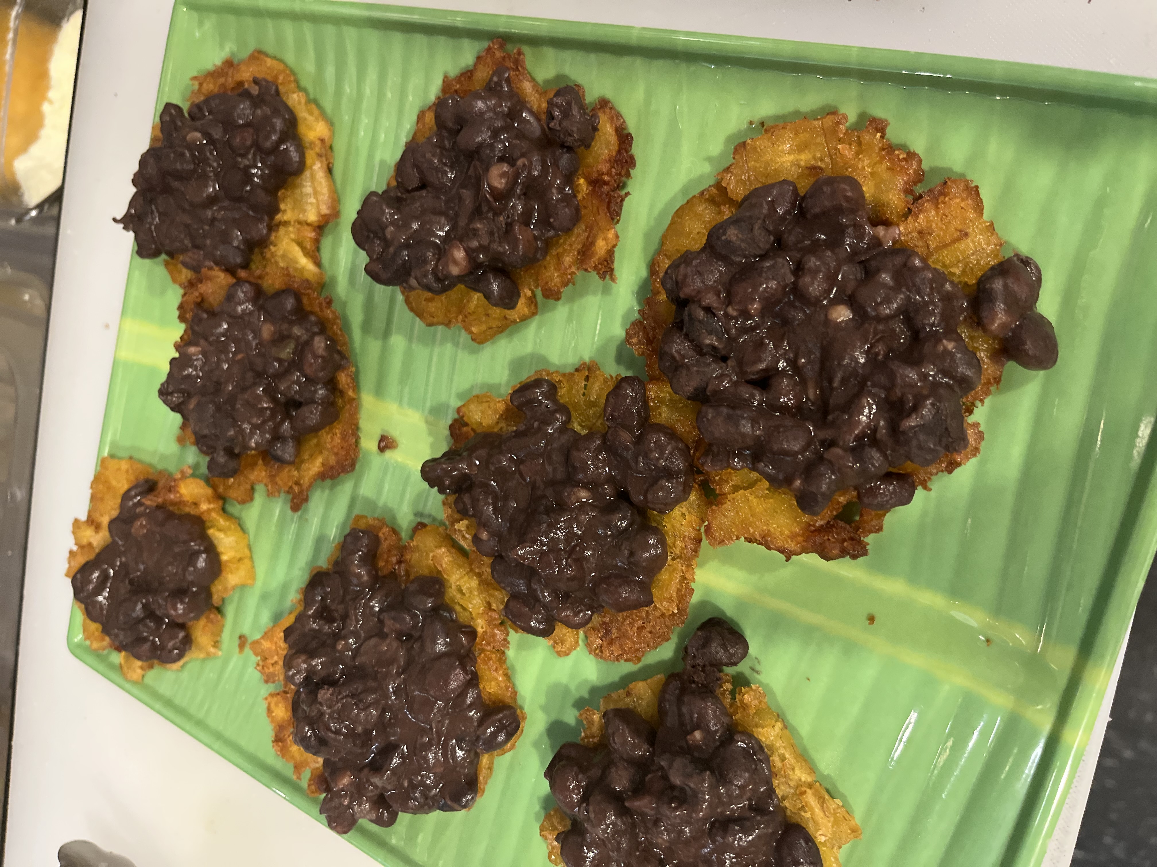 Tostones with Topping.