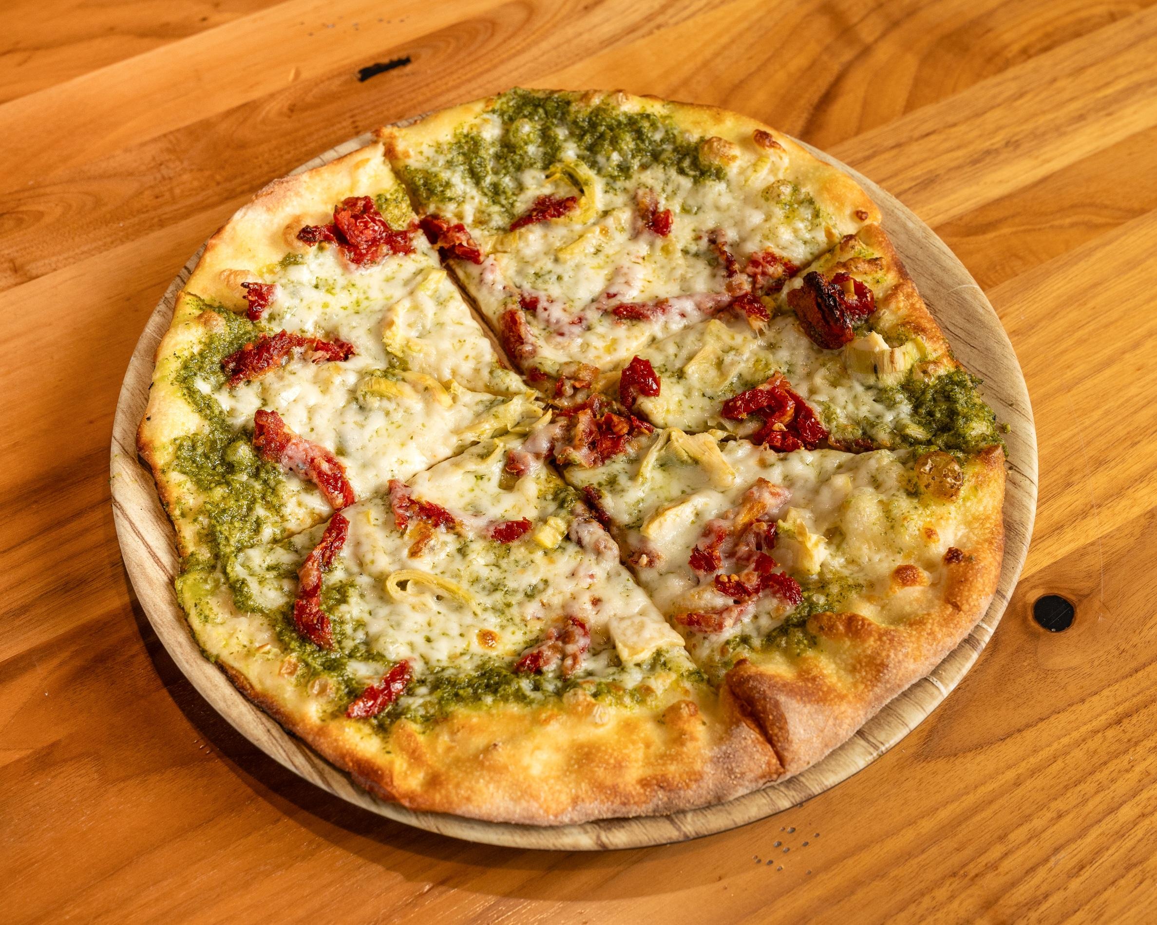 Artichoke Pizza.