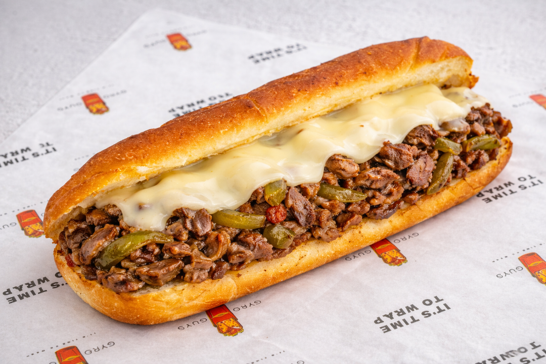 Famous Philly Cheese Steak.