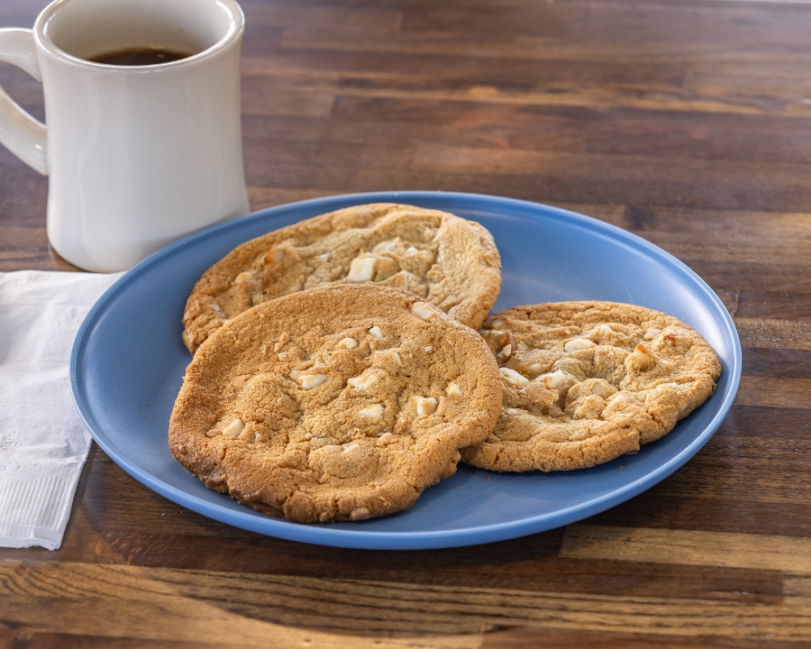 White Chocolate Macadamia Cookie.