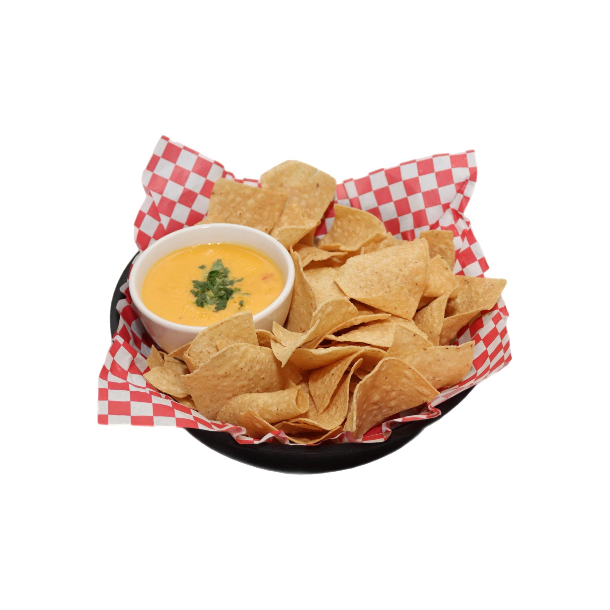 CHIPS & QUESO.