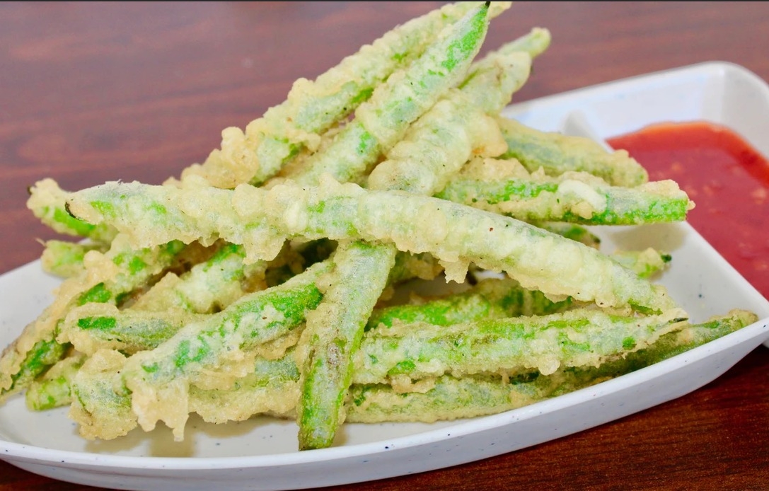 GREEN BEAN TEMPURA.