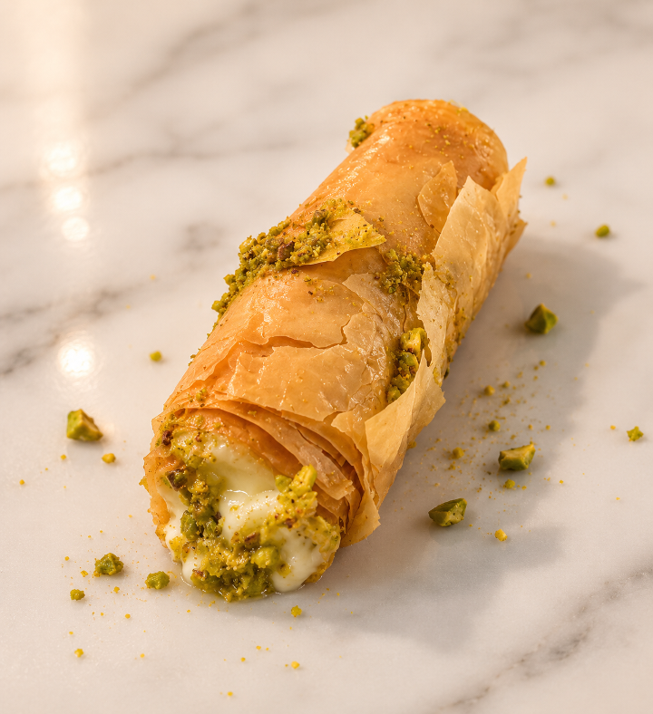 Sweet Cream Baklava.
