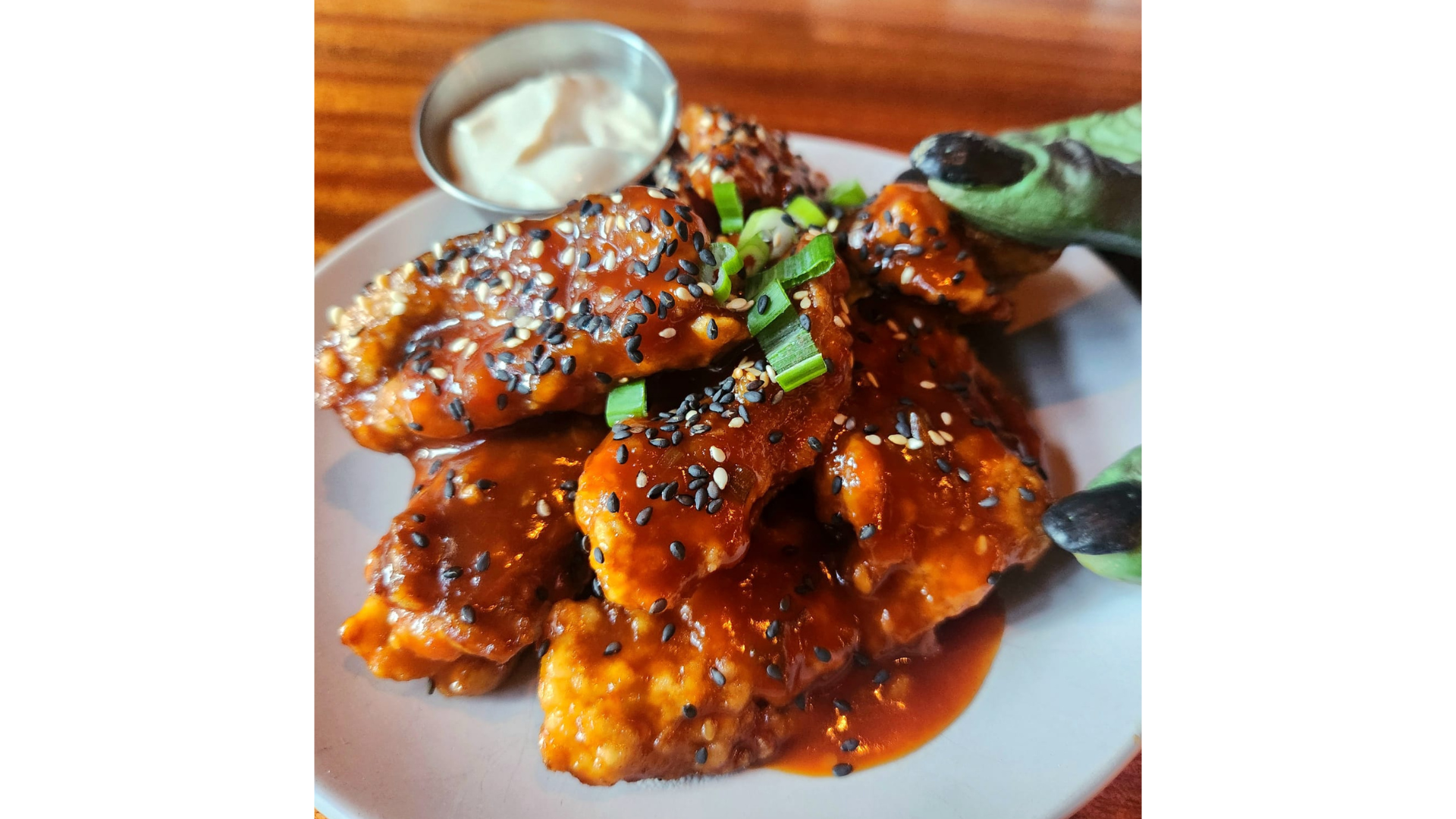 Korean BBQ Wings.