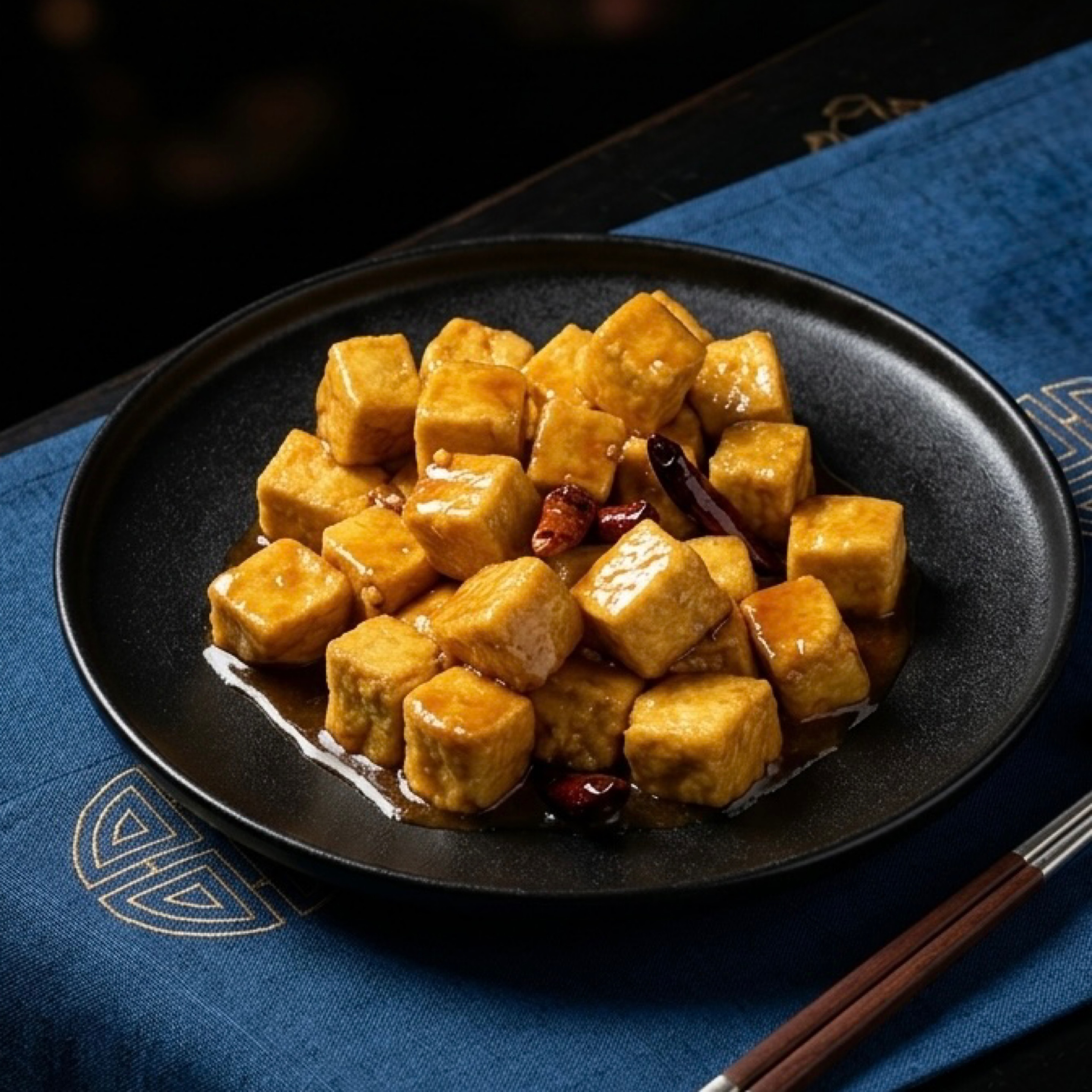 Orange Tofu.