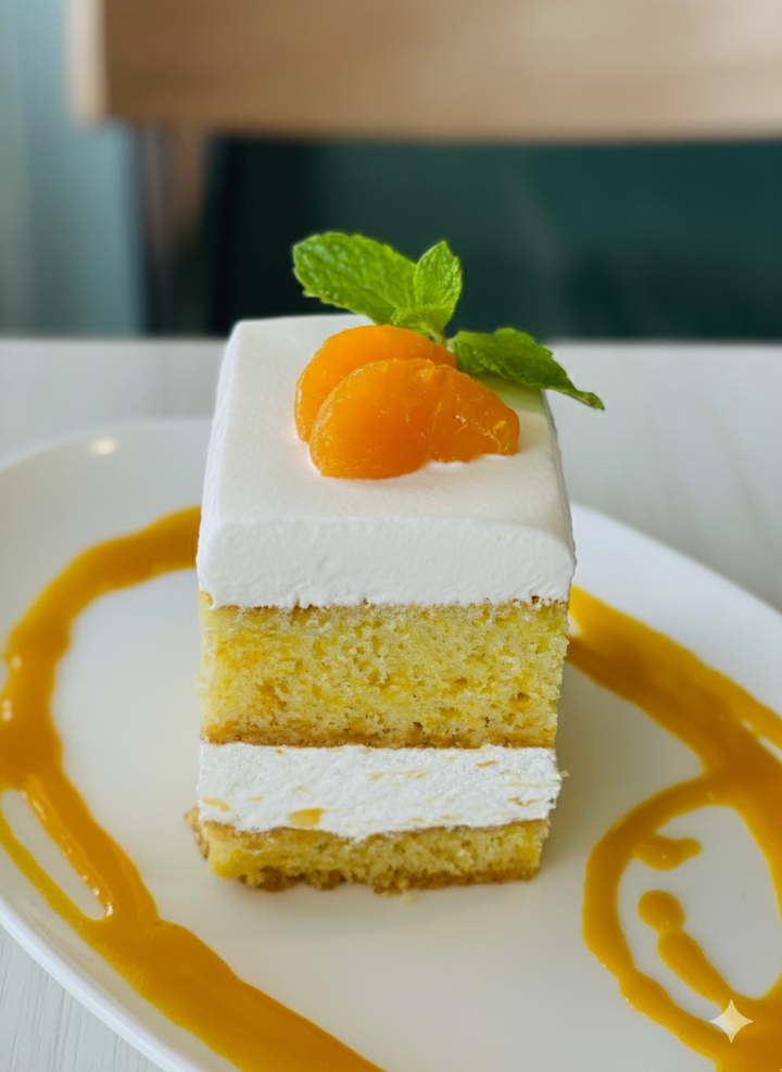 Orange Mandarin Cake.