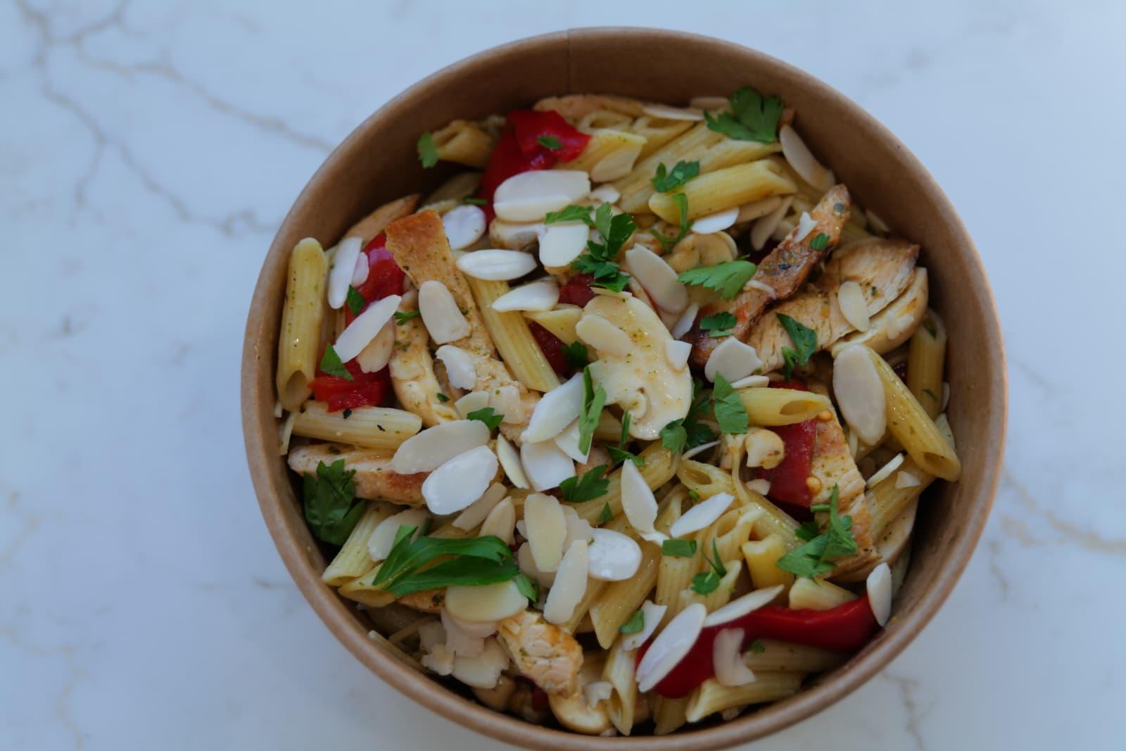Protein Power Pasta Bowl.