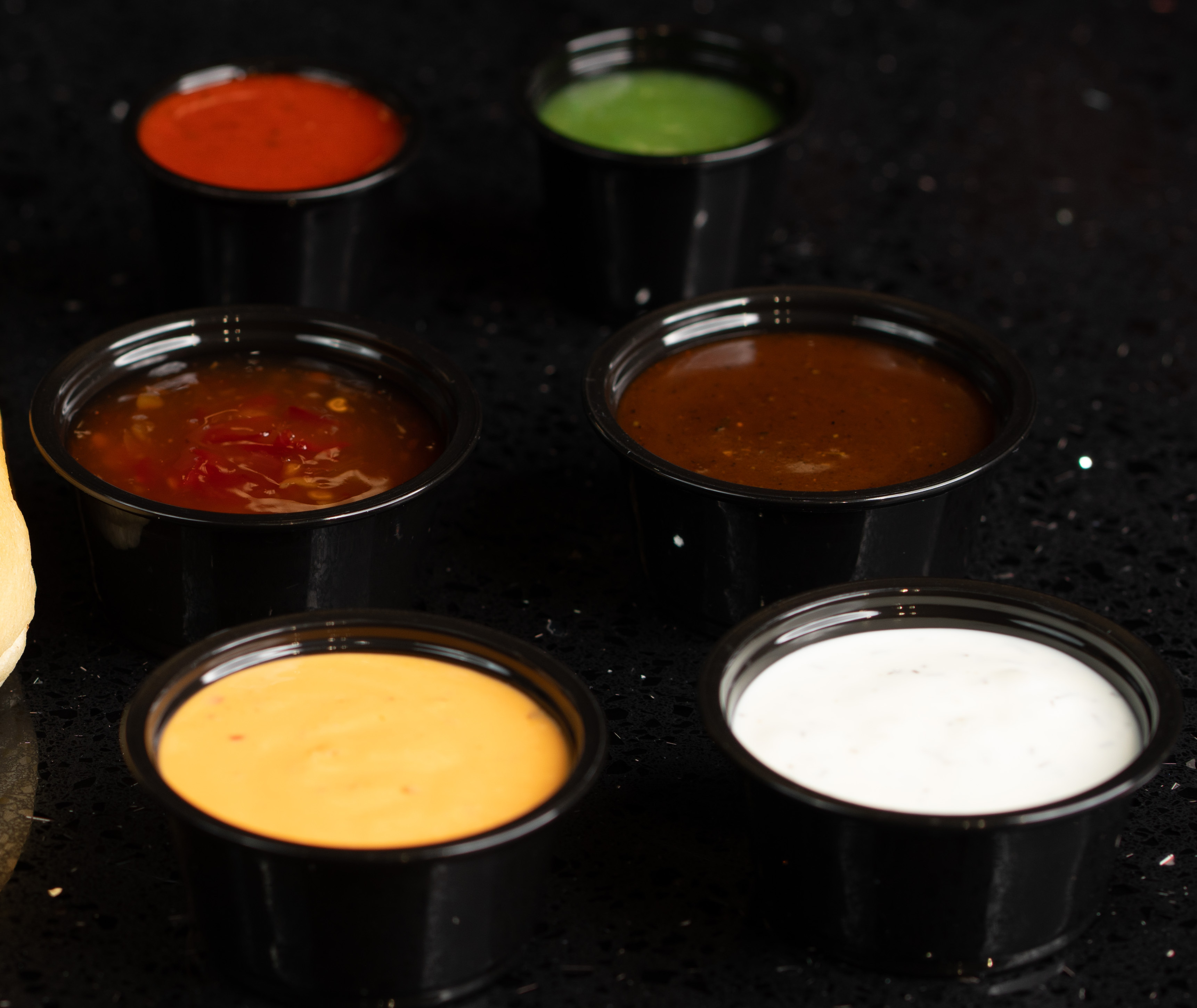 Extra Sauce Cup.