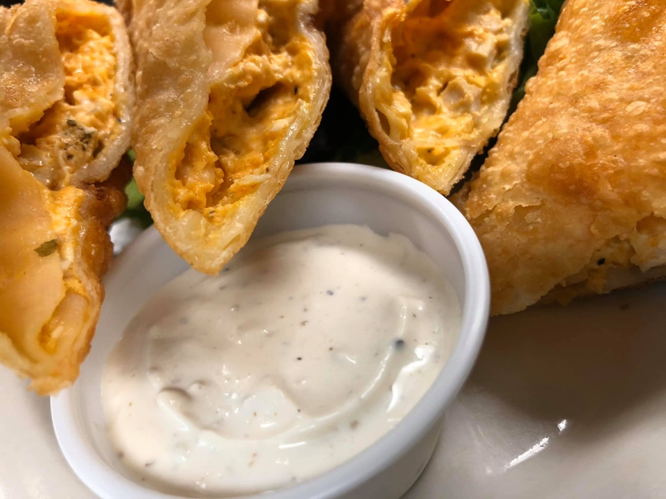 Buffalo Eggrolls.
