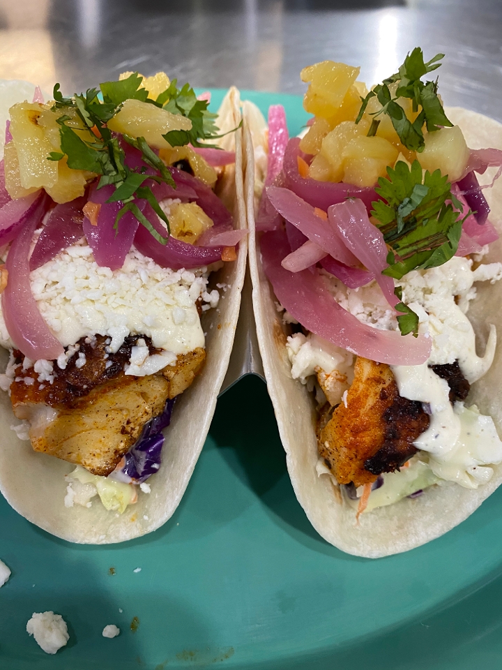 Fish Tacos.