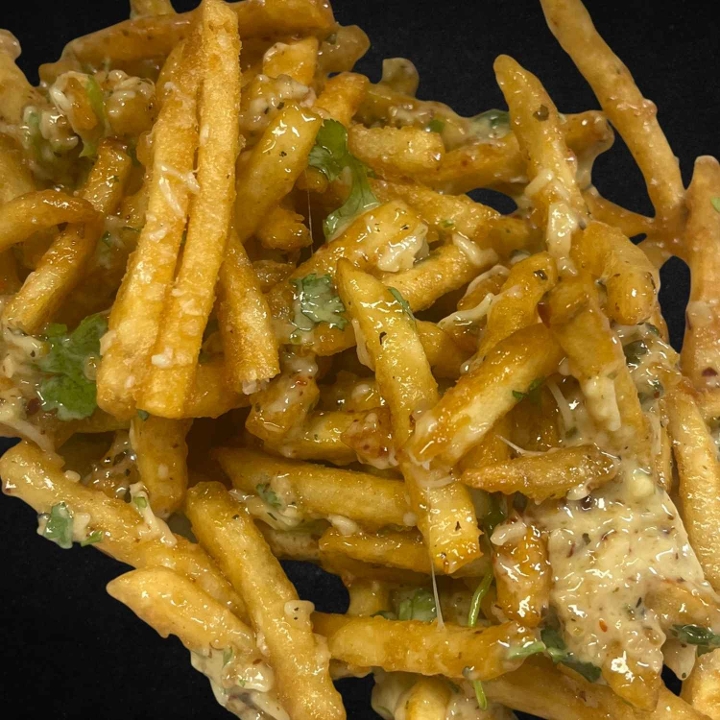 Cilantro Garlic Fries.